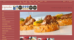 Desktop Screenshot of capreolusfinefoods.co.uk